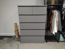 Ikea Malm 6 Drawer Chest of