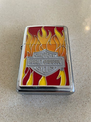 Zippo harley davidson unused - harley,