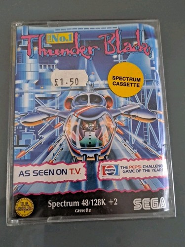 Thunder blade zx spectrum - thunder,