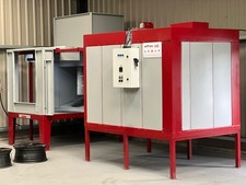 Powder coating booth curing - powder,