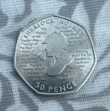 Ultra Rare Sherlock Holmes 50p