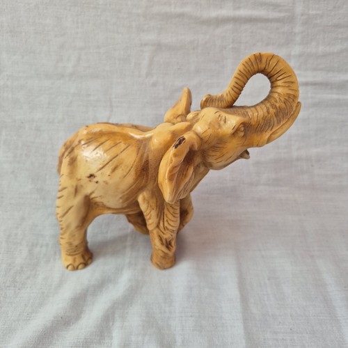 Elephant figurine brown - figurine,