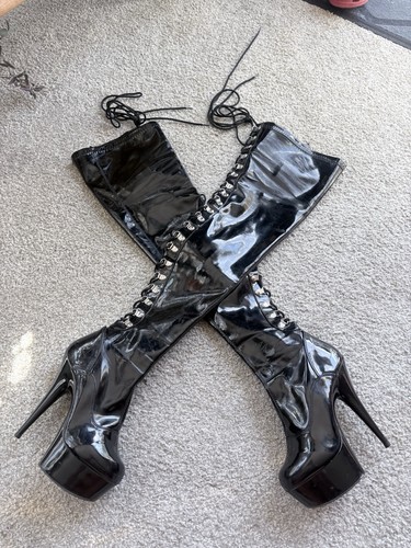 Used pleaser strippper boot - used,