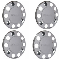 4Pcs Stainless Steel Wheel