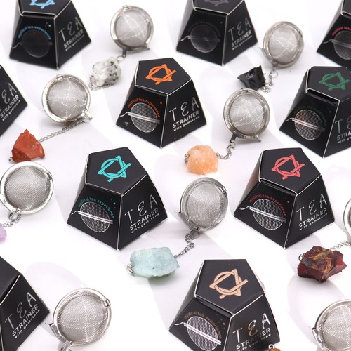 Raw crystal gemstone tea - raw,