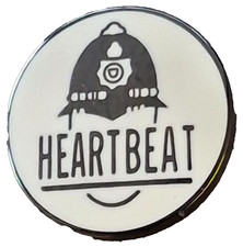 Heartbeat show pin badge - pin,