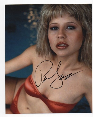 Pia zadora signed autograph - signed,
