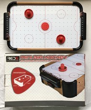 Red5 Mini Air Hockey Table Top Complete Set Great Condition