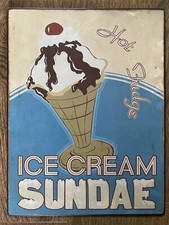 Hot fudge ice cream - hot,