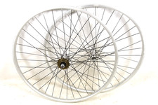 PAIR 26 x 1 3/8 WHEELS ALLOY