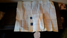 1866 large vellum manuscript - 1866,