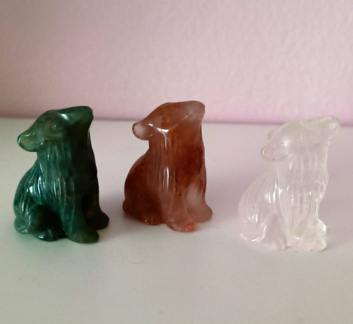 Polished crystal stone - 3x,