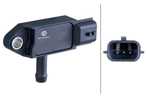 Hella exhaust pressure sensor - exhaust,