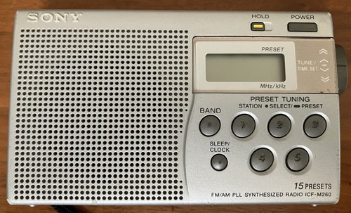 Sony icf m260 portable - sony,