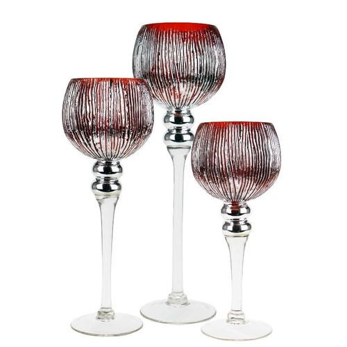 Mercury red wavy etched glass - mercury,