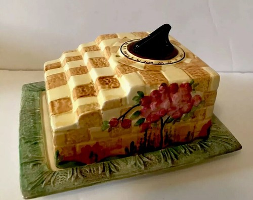 Vintage cheese dish beswick - cheese,