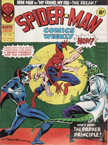 Spiderman comic issue 143 - spiderman,
