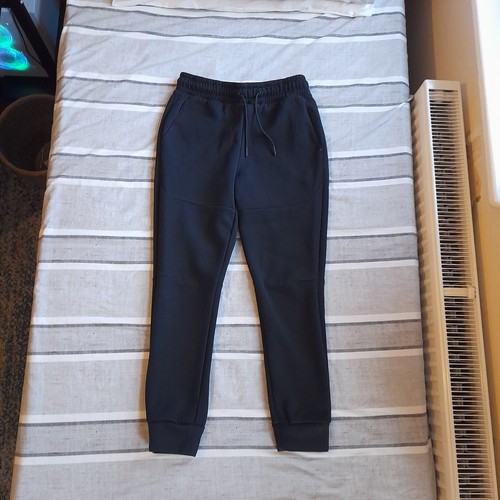 Slim fit black joggers men - black,