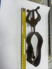 Vintage Brass Lyre Marching