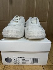 Y-3 Yohji Yamamoto Gazelle Sneakers Off White FZ6404 UK 5.5 US 6 BNIBWT RRP £250