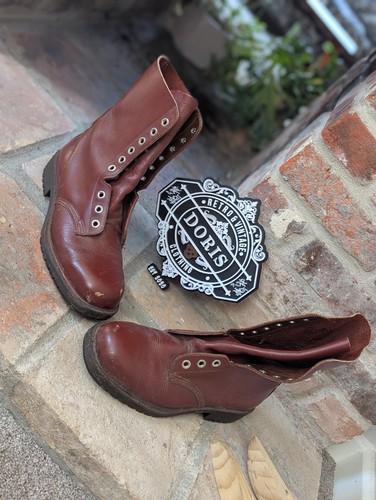 Vintage 1970s brown - brown, army