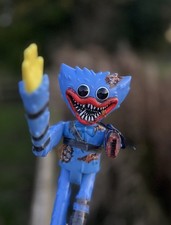 ? RARE Withered Huggy Wuggy CUSTOM Poppy Playtime Figurine Jointed 30cm