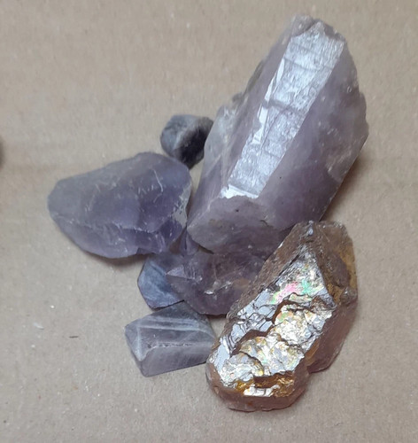 Amethyst brown quartz 341 - brown,