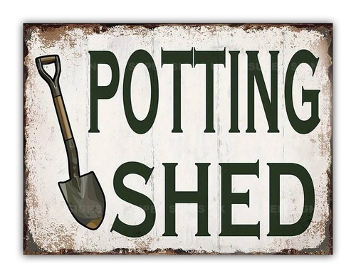 Potting shed backyard - ",