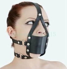 Half Face Mask Open Mouth Gag