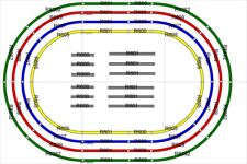 Hornby Nickel Silver Track R605 R607 R609 R8262 x 8 - R600 or R601 x 6