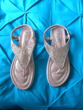 ladies sparkley sandals size 6