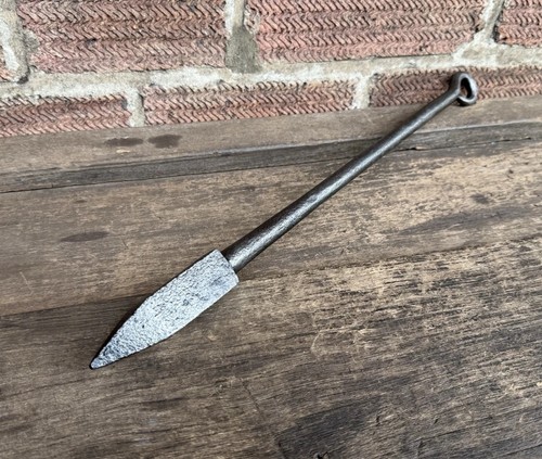 Antique hand forged - hand, head