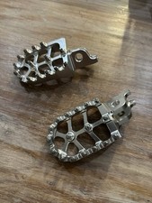Silver Dirt Bike Pegs