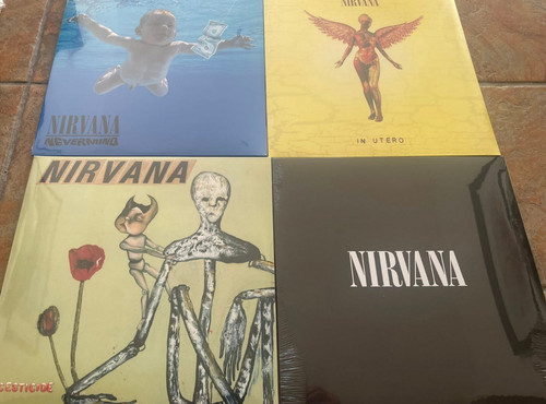 Nirvana black vinyl - nirvana,