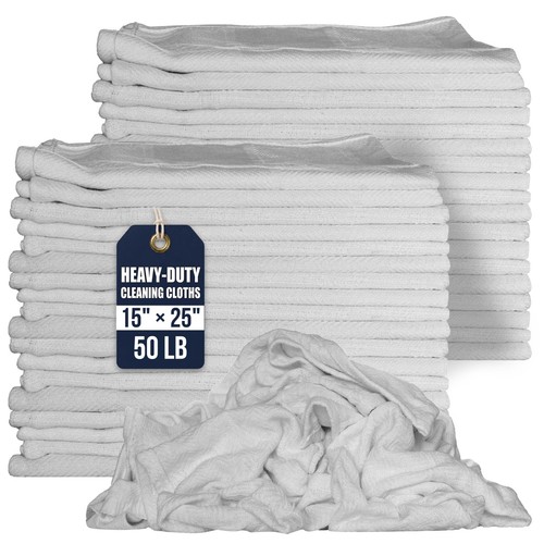 Heavy duty white cotton - duty,