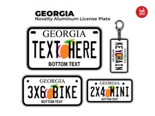 Novelty Georgia Custom License