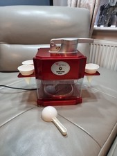 JMPosner Snow Cone Slushie Maker Red 