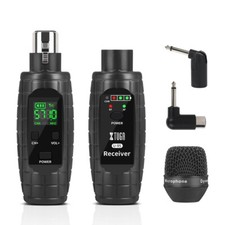 XTUGA U-95 UHF Wireless XLR Transmitter and Receiver Wireless Guitar Transmitter