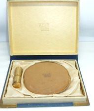 Prelude to Beauty Vogue Vanities Powder Compact Lipstick Set in Book Box