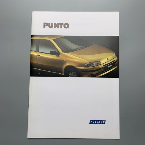 Fiat punto sales brochure 1995 - fiat,