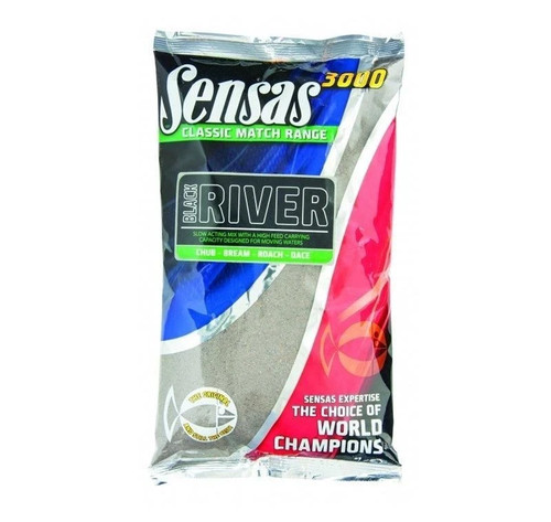 Sensas 3000 river - river, black