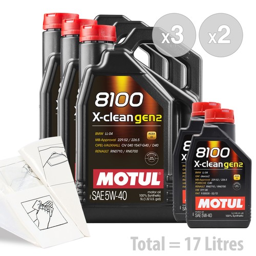 Motul 8100 clean gen2 40 - x-clean, 5w-40
