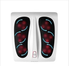 HoMedics Deluxe Shiatsu Foot Massager 18 Heat Soothing Rotating Heads*RRP£80*