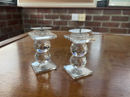 Swarovski crystal candle - crystal,