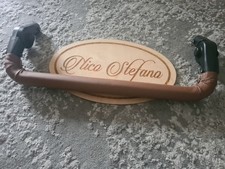 Faux leather cover for handle