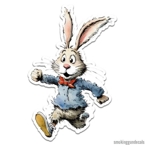 Fast running rabbit vinyl - running,