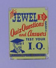 The Jewel Quiz, Test Your I.Q
