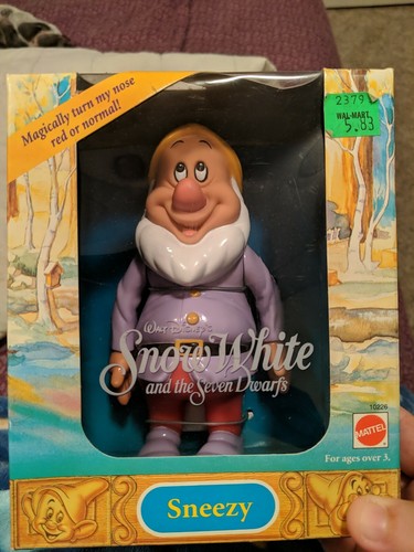Vtg 1992 mattel disney snow - mattel,