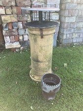 Pot Hanging Cowl And Flue Pipe  Decreasing Adapter 6-5 “For 150mm Flexible Liner