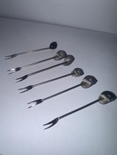 Vintage Set of 6 Shell Handled